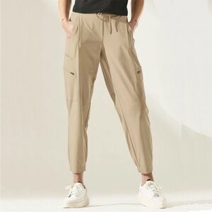 BOGO! Athleta Venture Pant Tan Activewear Cargo Jogger Size 10